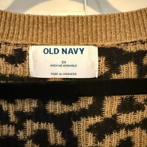 Old Navy Houndstooth Sweater